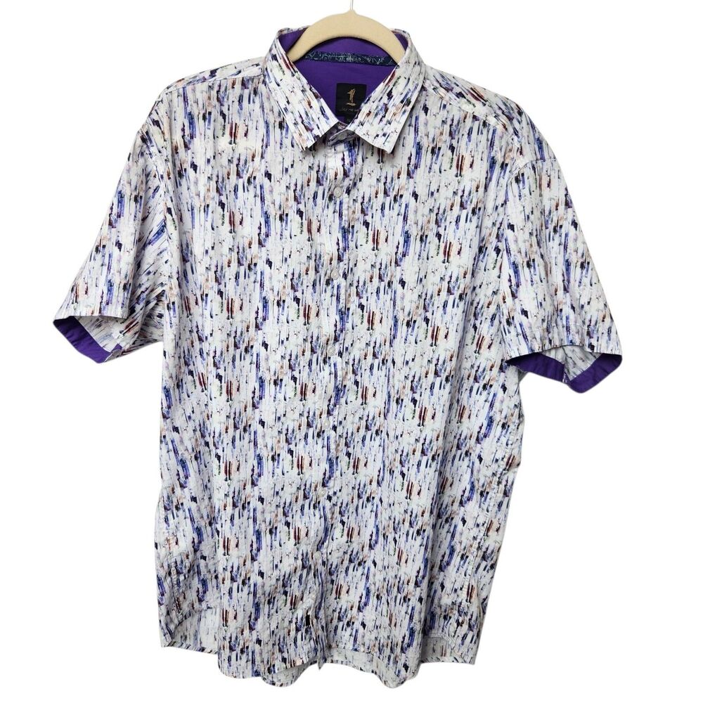 1 Like No Other XL Shirt Abstract Art To Wear Limited Edition 114/200 Rare Print